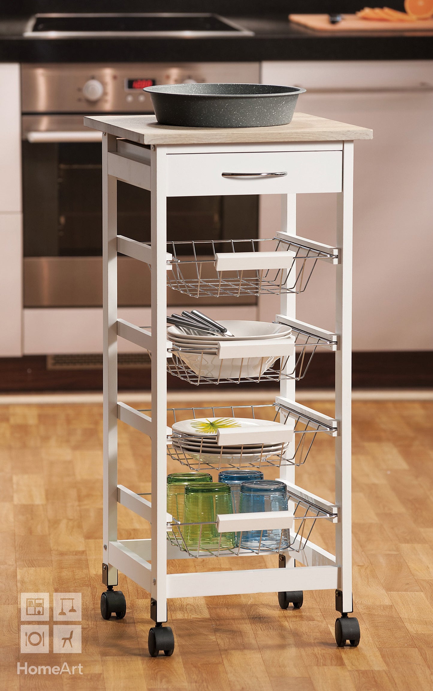 Karrel Kuzhine me 1 Sirtar dhe 4 Shporta