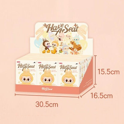 Labubu Macaron V2 Have A Seat Series PVC Figures