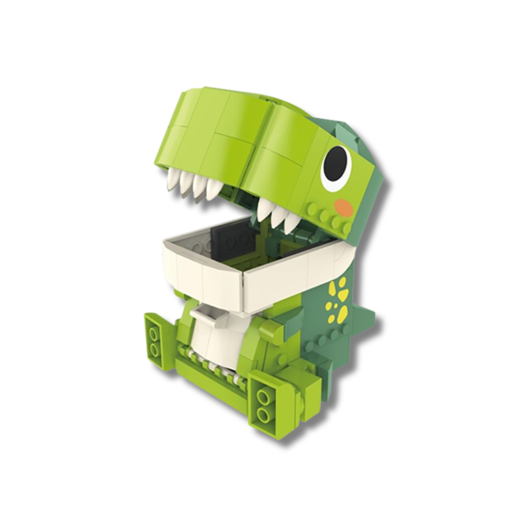 Dinosaur Pen Holder | Sakibricks