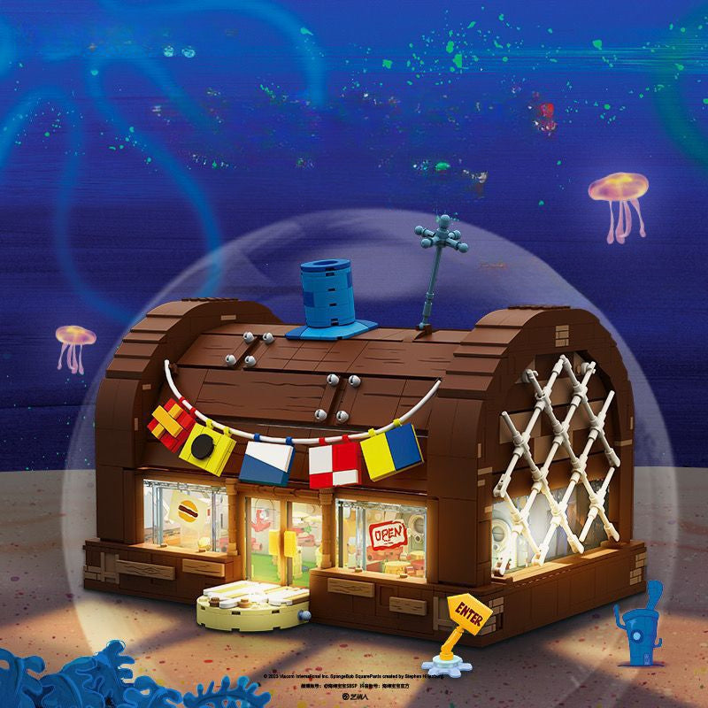 SpongeBob Crab King Restaurant | Sakibricks