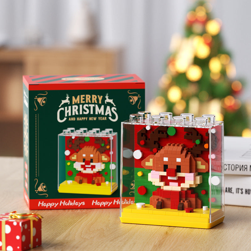 Christmas Bricks Wall | Sakibricks