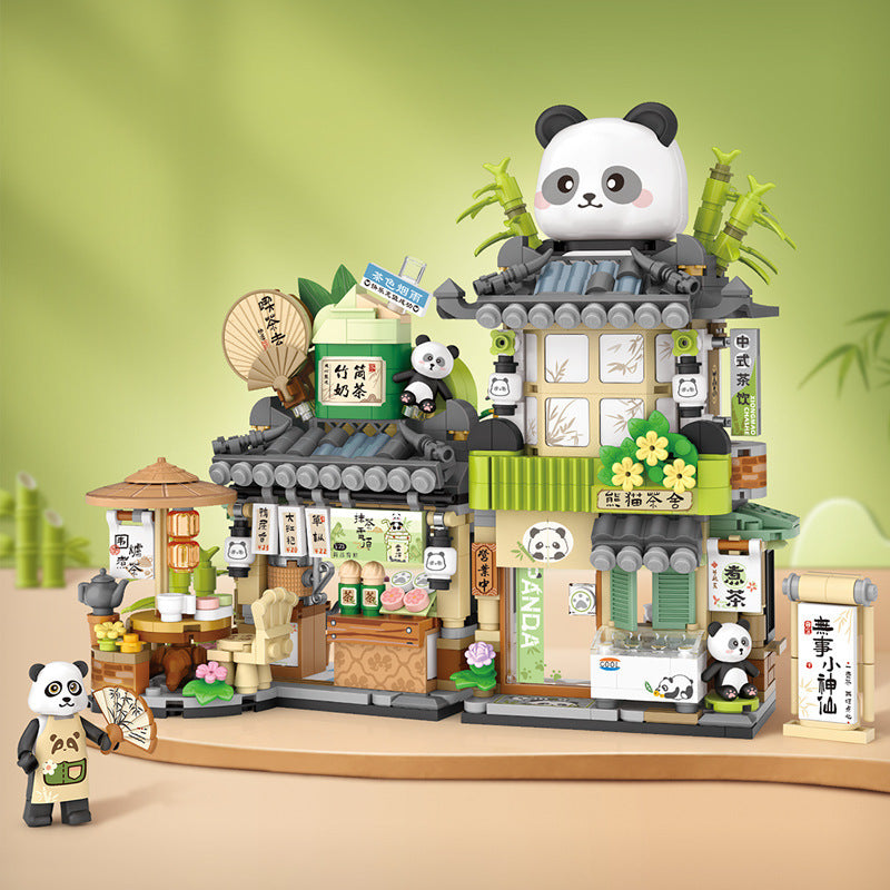 Panda tea house | Sakibricks