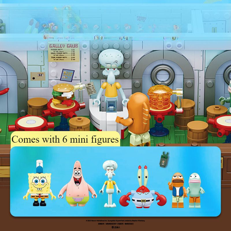 SpongeBob Crab King Restaurant | Sakibricks